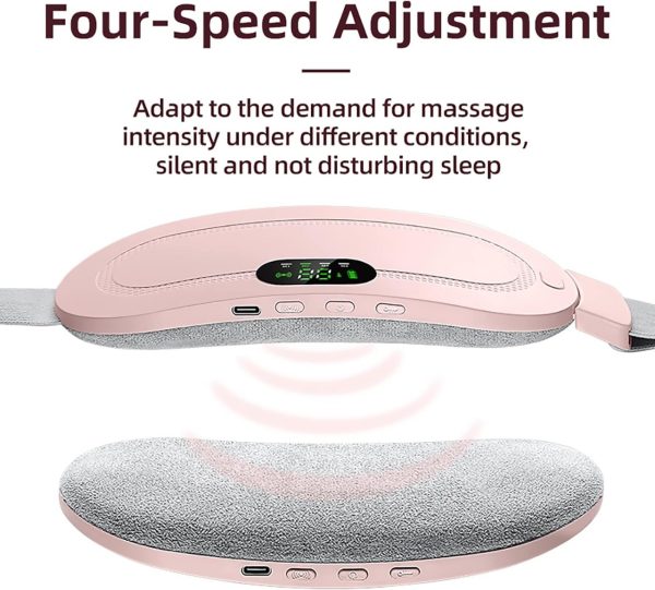 Period Pain Relief Heating Belt – Electric Heating Pad for Menstrual Cramps & Back Pain