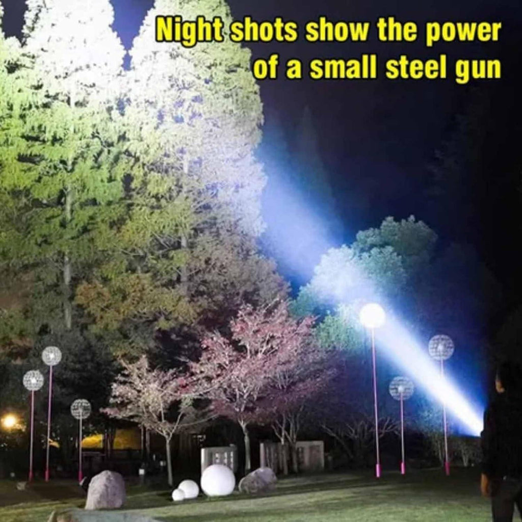 Three Eye Mini Flashlight Portable Outdoor LED Flashlights High Lumens Three Eyed Rechargeable Long Range For Outdoor
